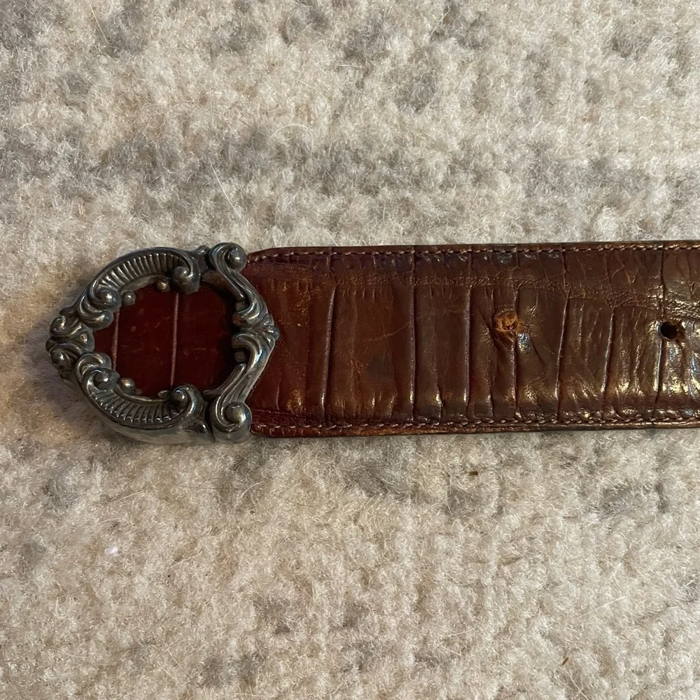 Brighton Belt Brown Well Loved but Still Good Condition